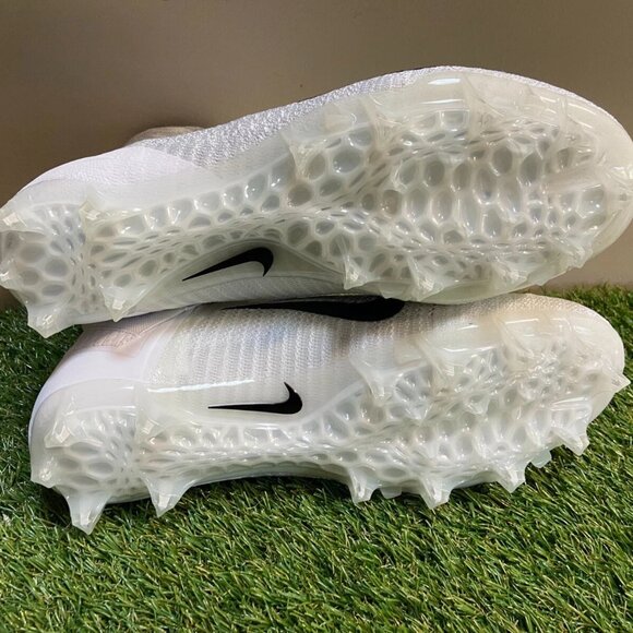 Nike Alpha Menace Elite 2 P Football Cleats White Men\'s 12 WIDE BV3298-100 NEW main image 6